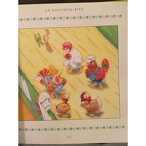 El Tesoro De Los Cuentos De Animales Child's Spanish Language Animal Fables - Picture 6 of 7